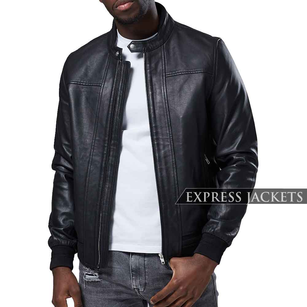 Black-Slimfit-Leather-Jacket
