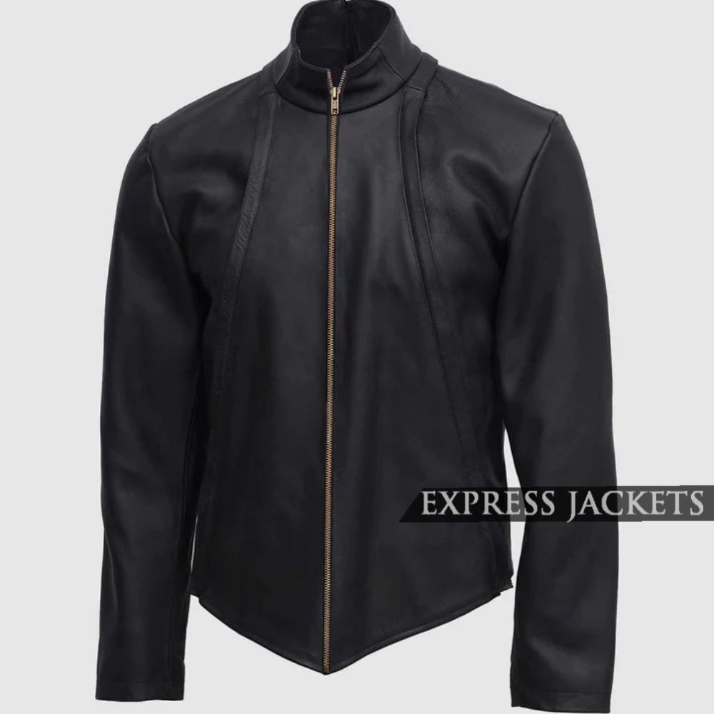 mens-black-motorcycle-classic-jacket