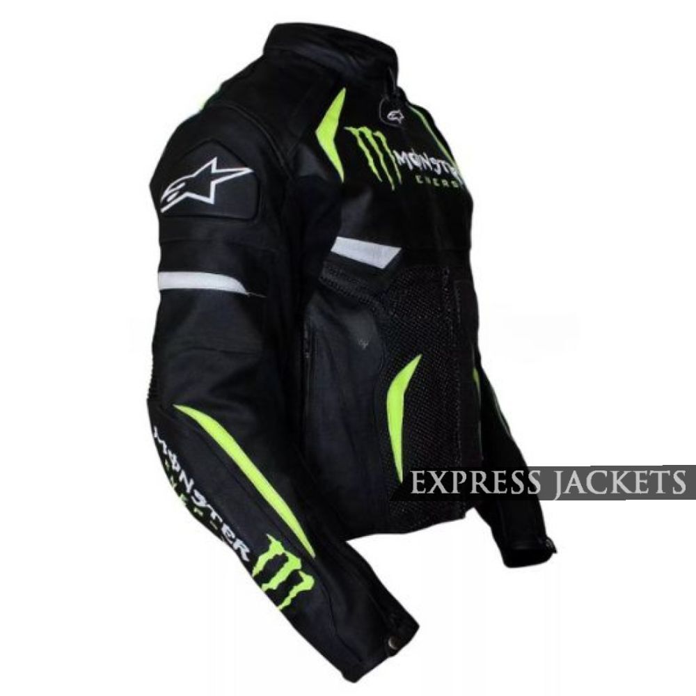 Monster Energy Jacket | Alpinestars Scream Leather Costume
