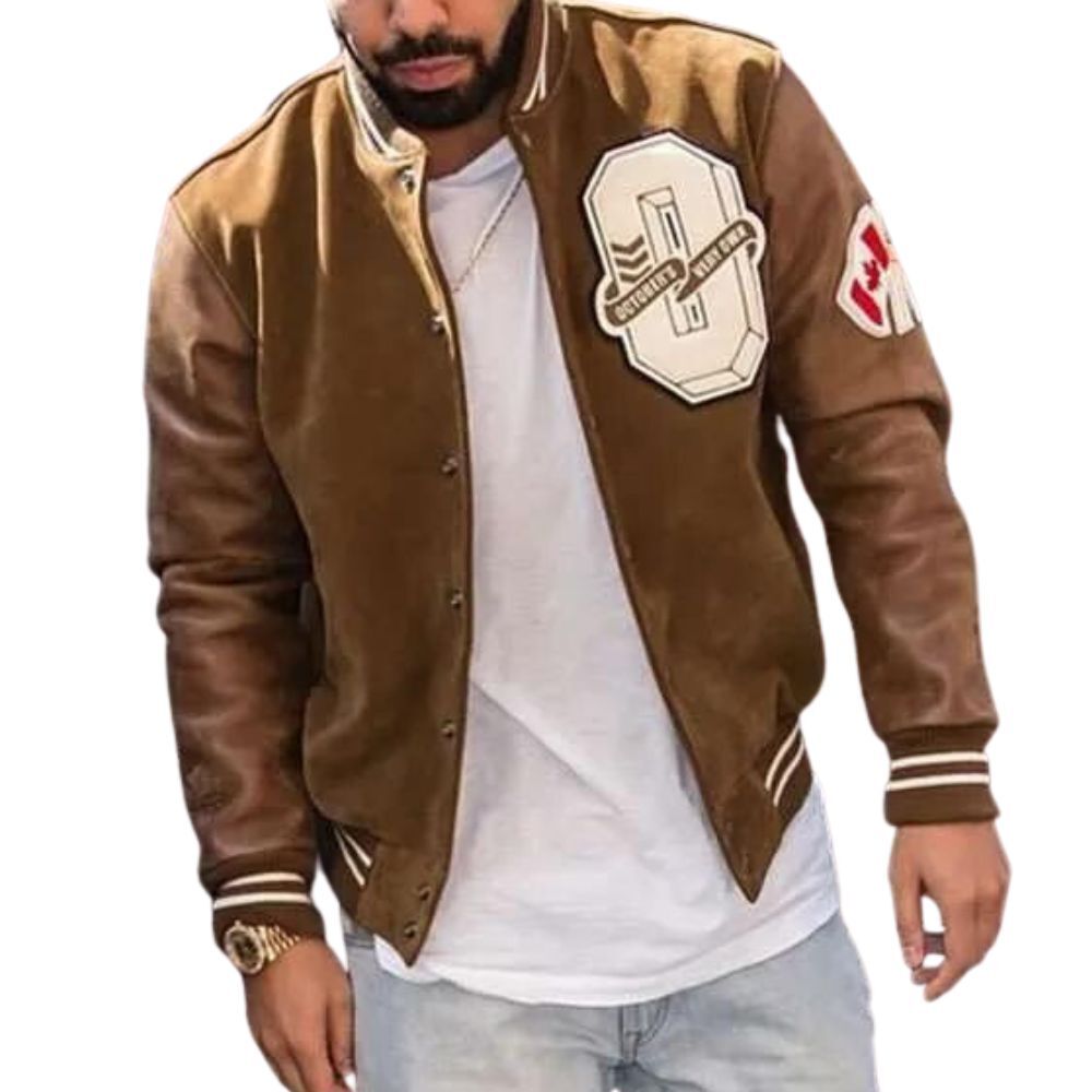 drake-brown-varsity-jacket