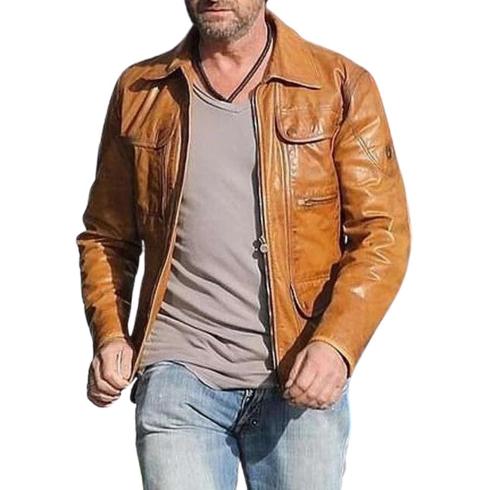 gerard-butler-brown-leather-jacket