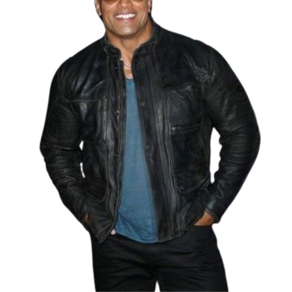 dwayne-johnson-leather-jacket