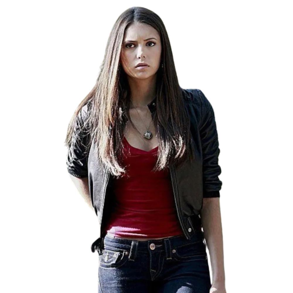 nina-dobrev-leather-jacket