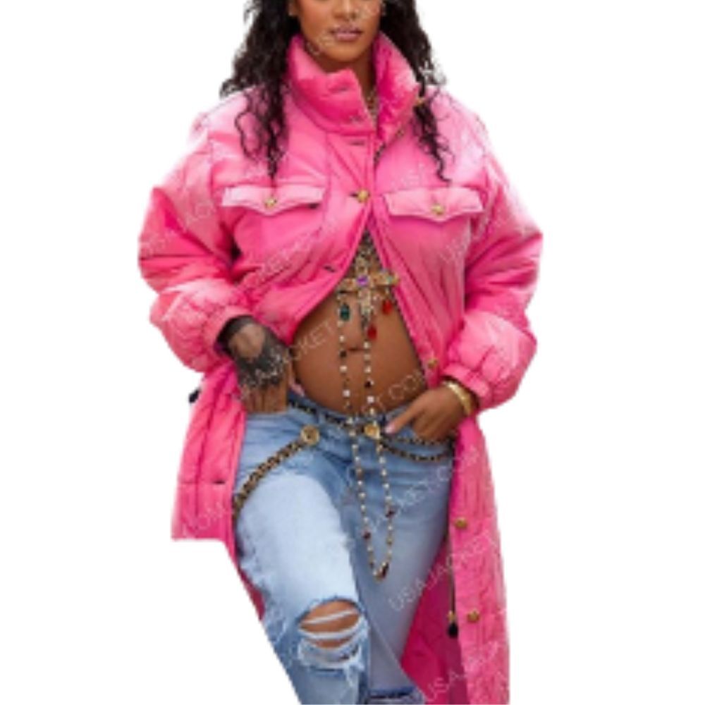 rihanna-pink-puffer-jacket rihanna-pink-puffer-jacket