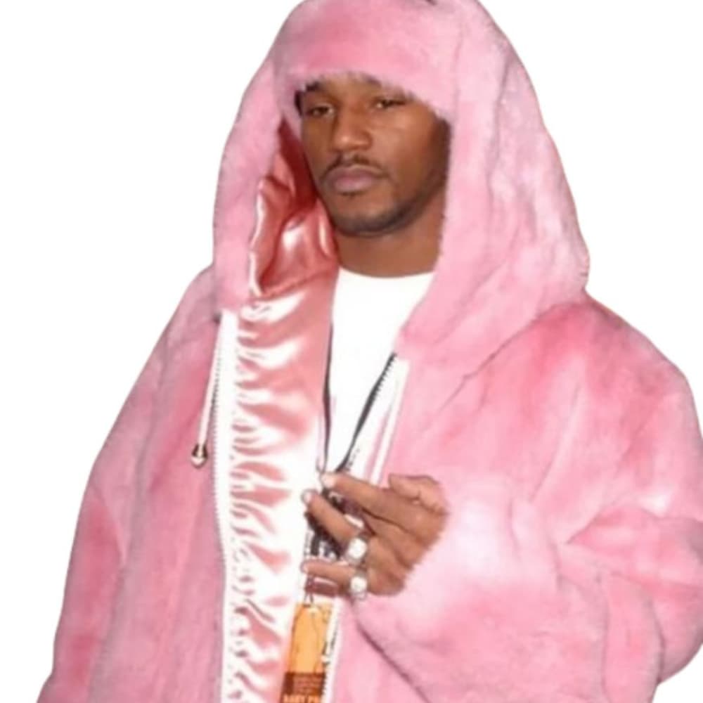 cam-ron-pink-fur-jacket
