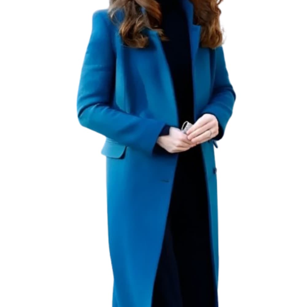 kate-middleton-teal-blue-trench-coat