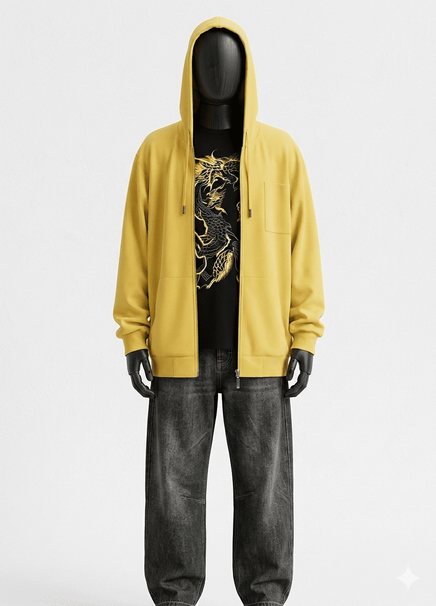 Breaking Bad Jesse Pinkman Aaron Paul Yellow Hoodie
