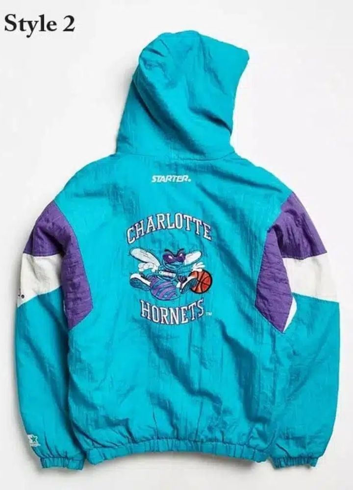 NBA Charlotte Hornets Starter Jacket - Express Jackets