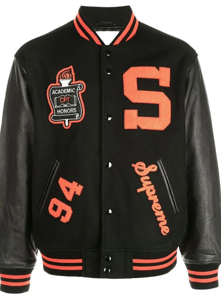 Supreme Team Varsity Jacket | Men's Supreme Jacket