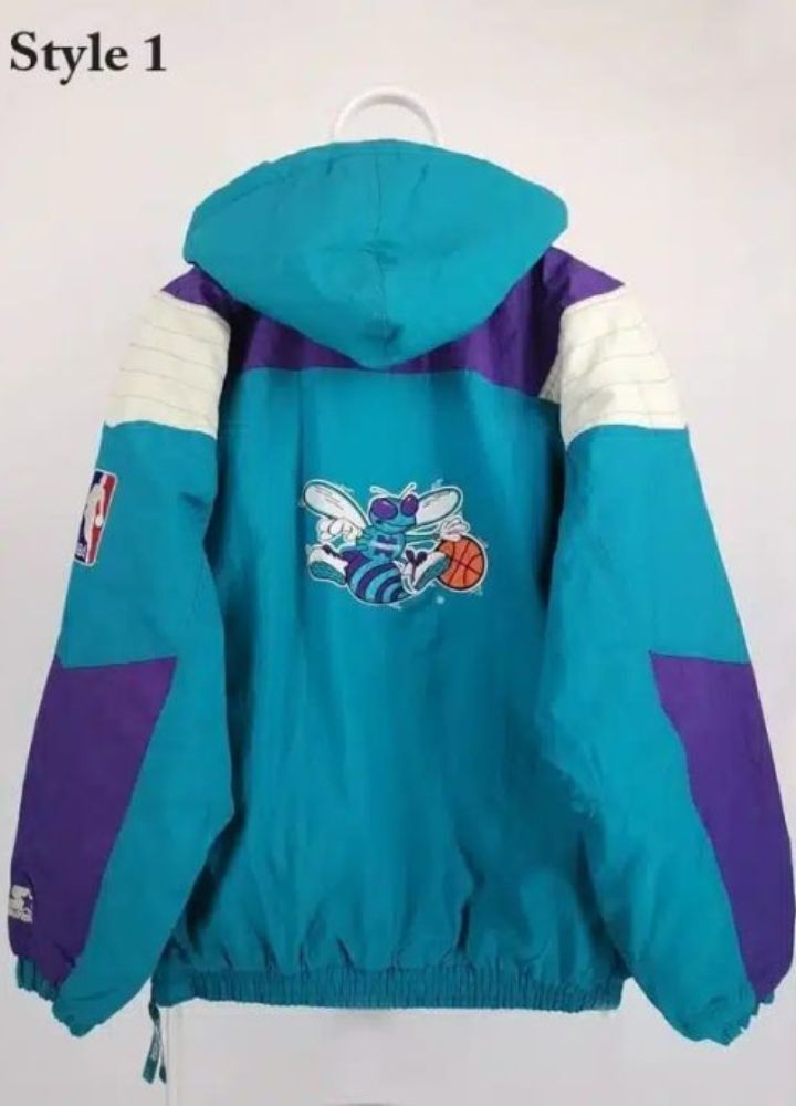 NBA Charlotte Hornets Starter Jacket - Express Jackets