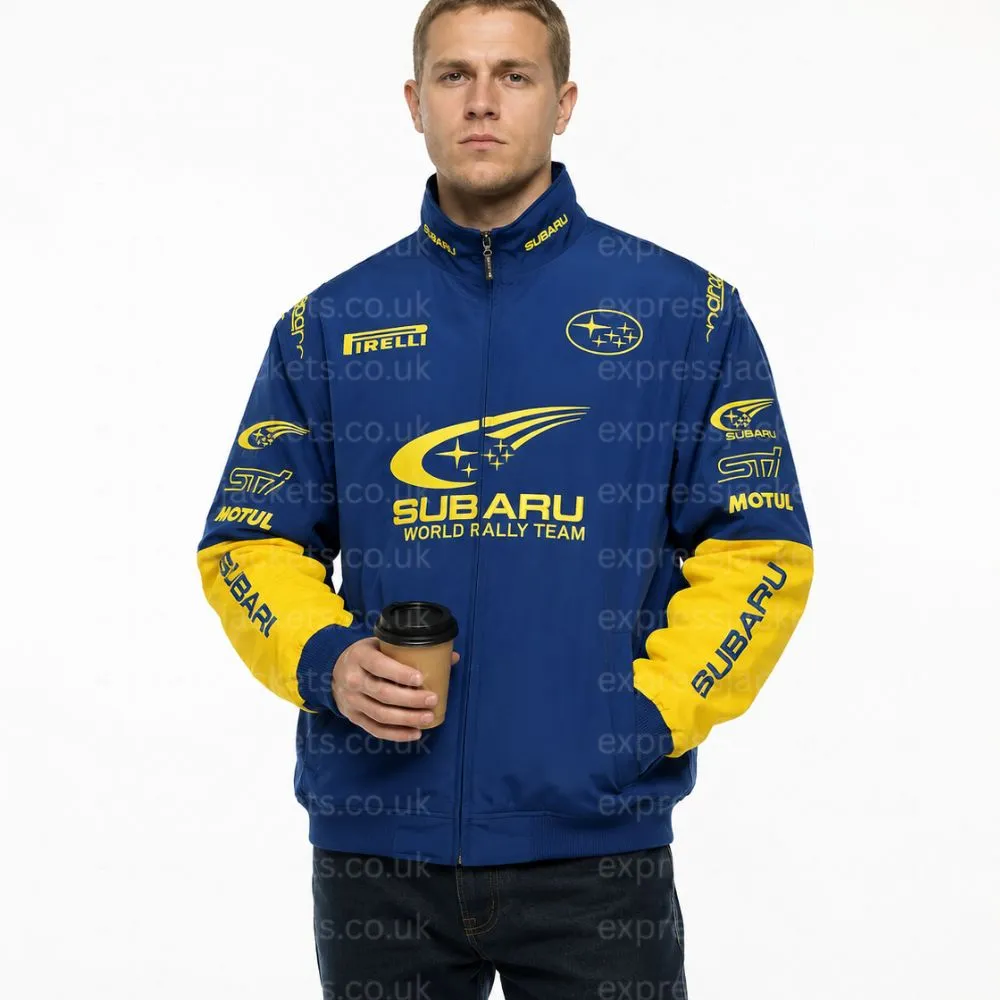 SUBARUラリージャンパー Subaru Team Jacket | World Rally Subaru Jacket