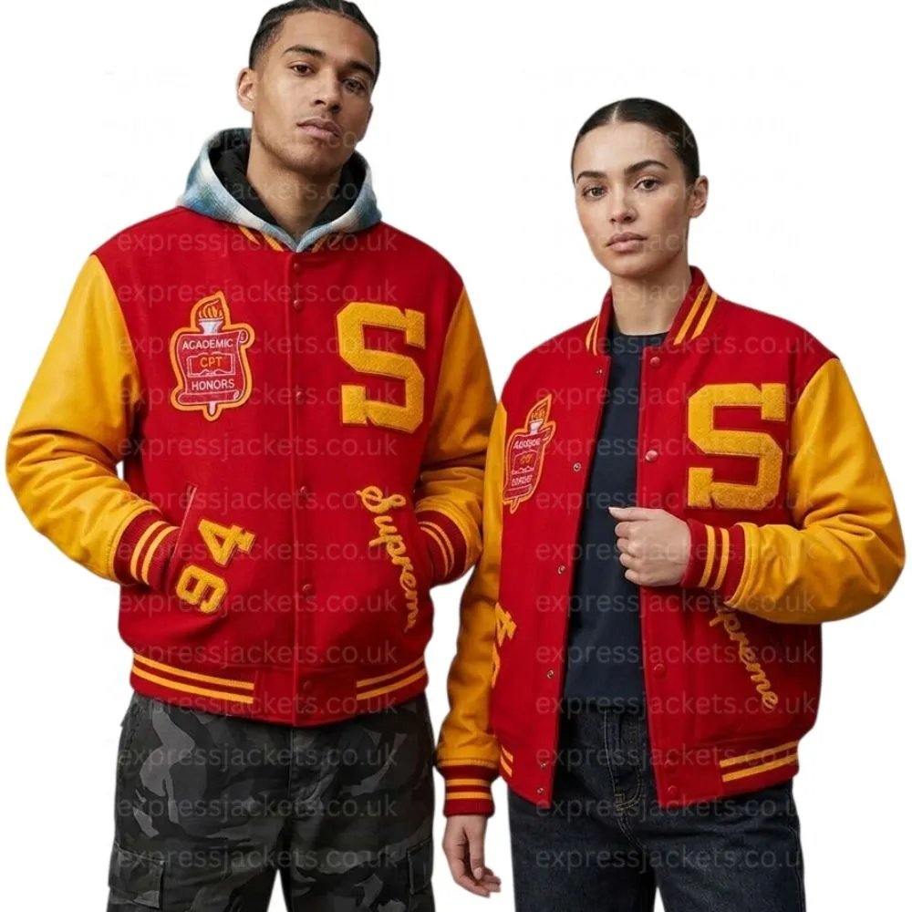 Supreme Team Varsity Jacket | Men's Supreme Jacket